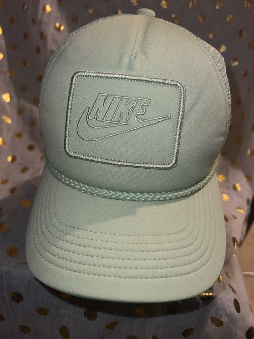 Nike Light Mint Green Trucker Cap